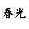 春光(漢語詞語) 春光(漢語詞語)