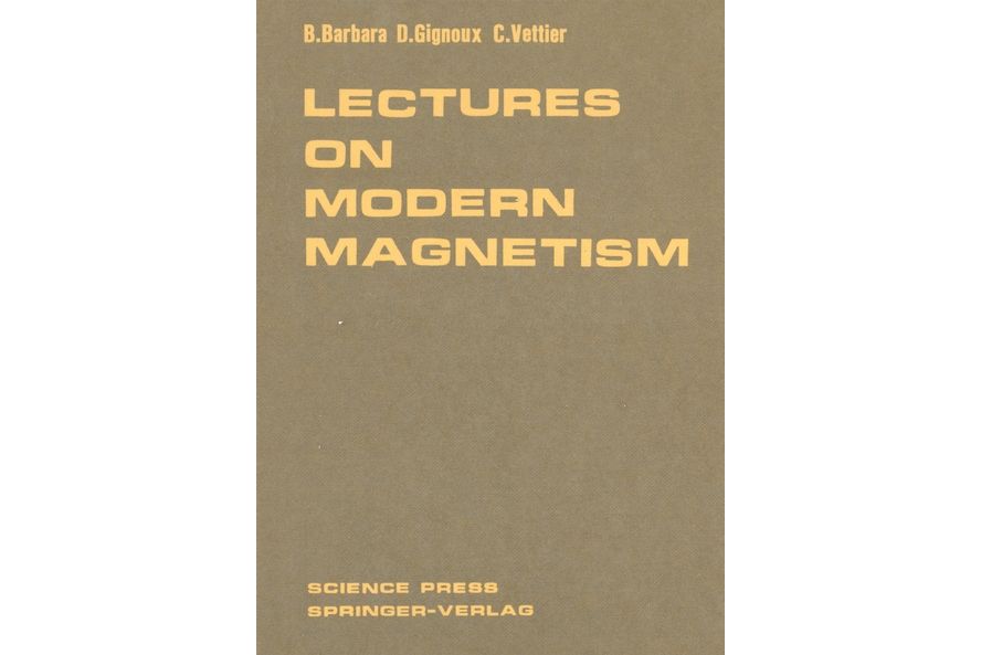 Lectures on Modern Magnetism Lectures on Modern Magnetism