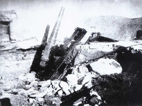 1900年6月17日，大沽炮台陷落