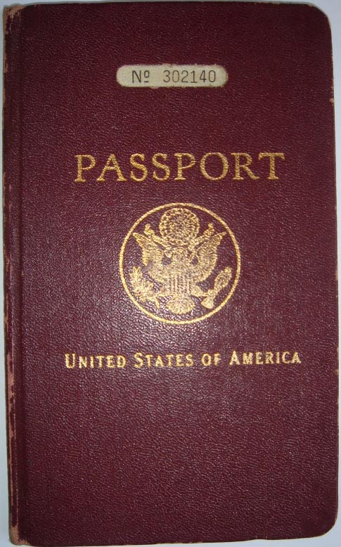 美國1930版護照