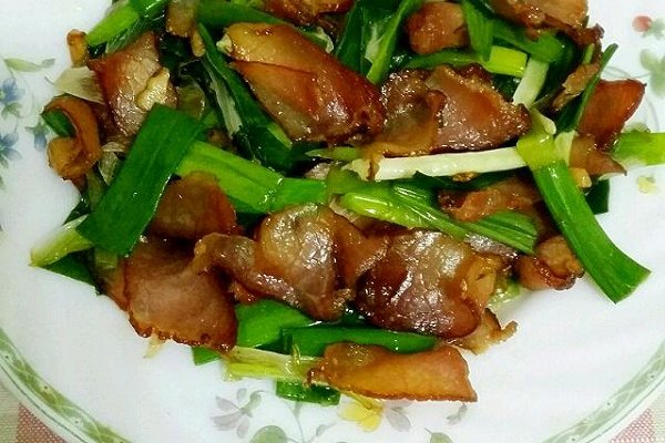 香蔥臘肉 香蔥臘肉