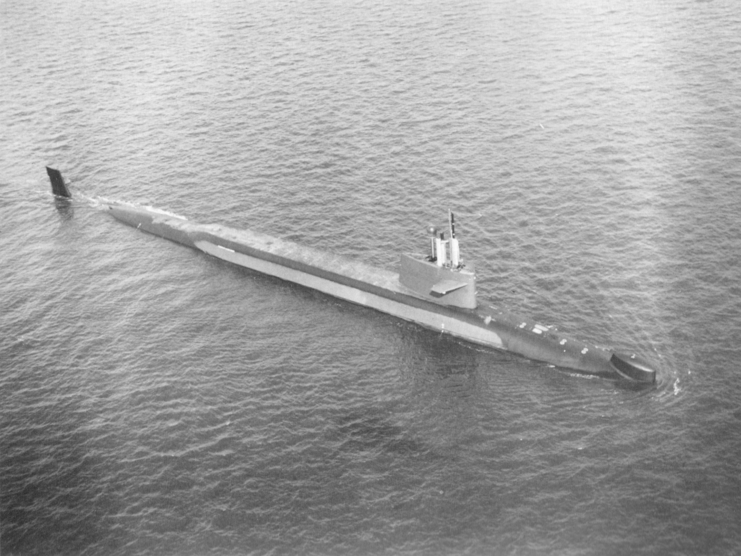 SSBN610“托馬斯·A·愛迪生”號艇艏聲吶導流罩