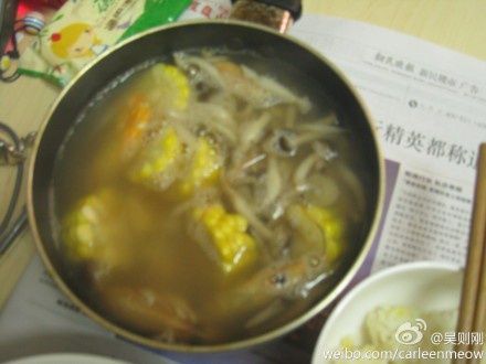 菜蔬蝦湯 菜蔬蝦湯