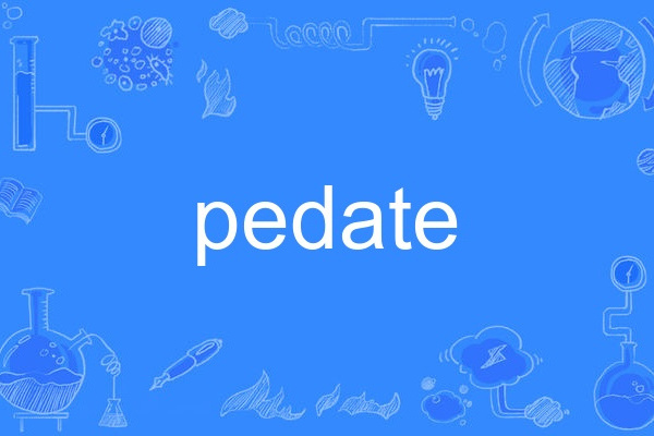 pedate pedate
