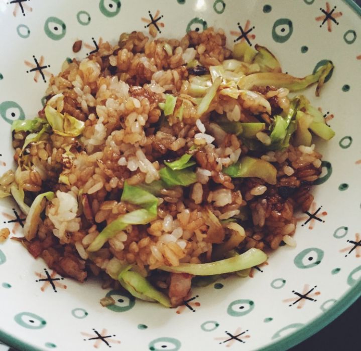 培根包菜炒飯 培根包菜炒飯