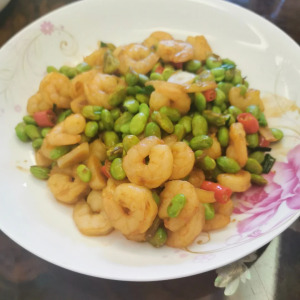 毛豆蝦仁 毛豆蝦仁