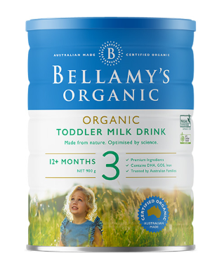 貝拉米3段有機幼兒配方奶粉