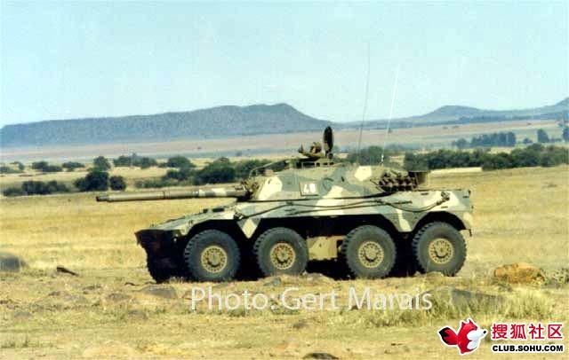 南非'大山貓'裝甲偵察車