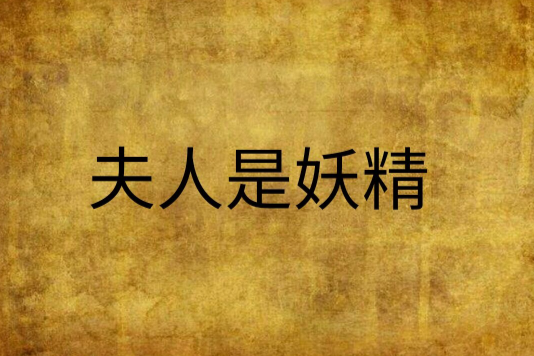 夫人是妖精 夫人是妖精