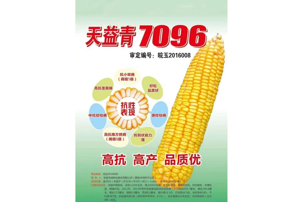 天益青7096 天益青7096