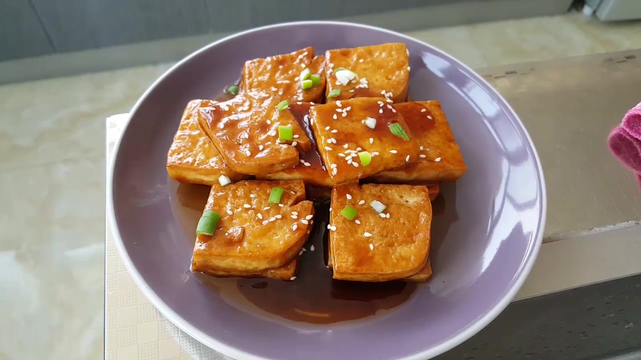 脆皮蘸水豆腐