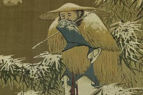 雪漁圖(創作於五代的一幅絹本設色畫) 雪漁圖(創作於五代的一幅絹本設色畫)