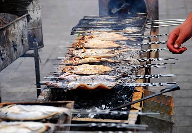 額河烤魚 額河烤魚