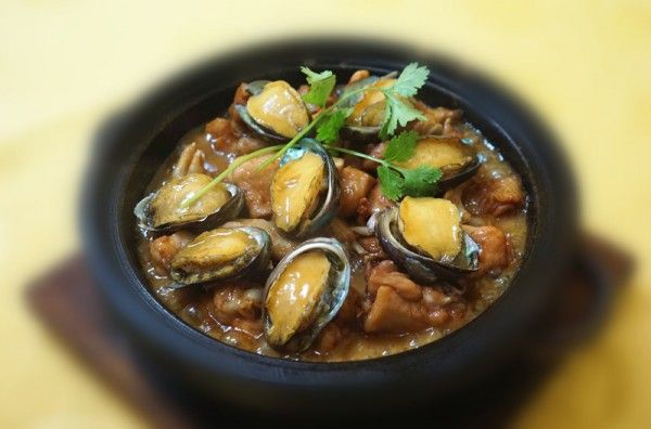 冬菇釀鮑魚