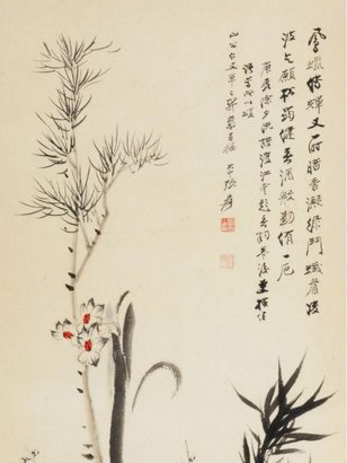 歲朝圖軸