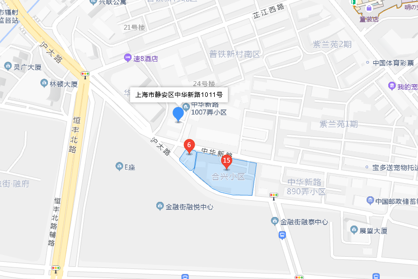 中華新路1011號
