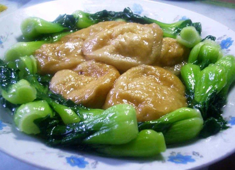 菜心麵筋 菜心麵筋