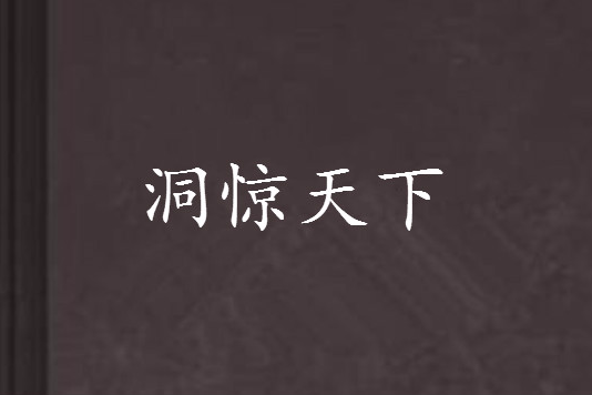 洞驚天下 洞驚天下