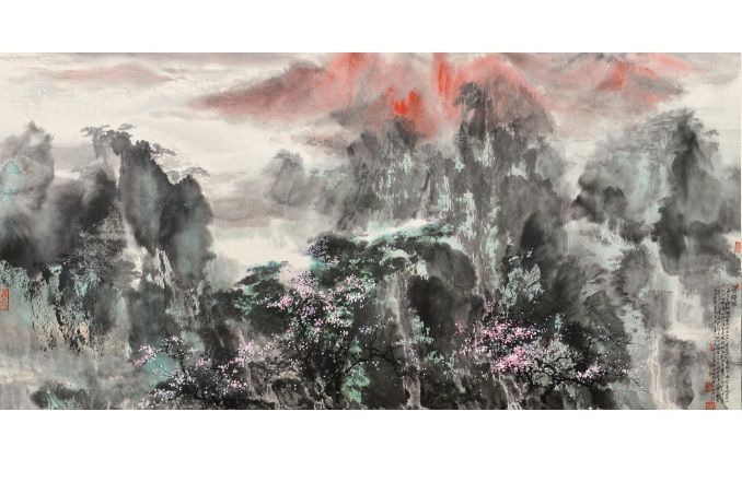 春霞圖 春霞圖