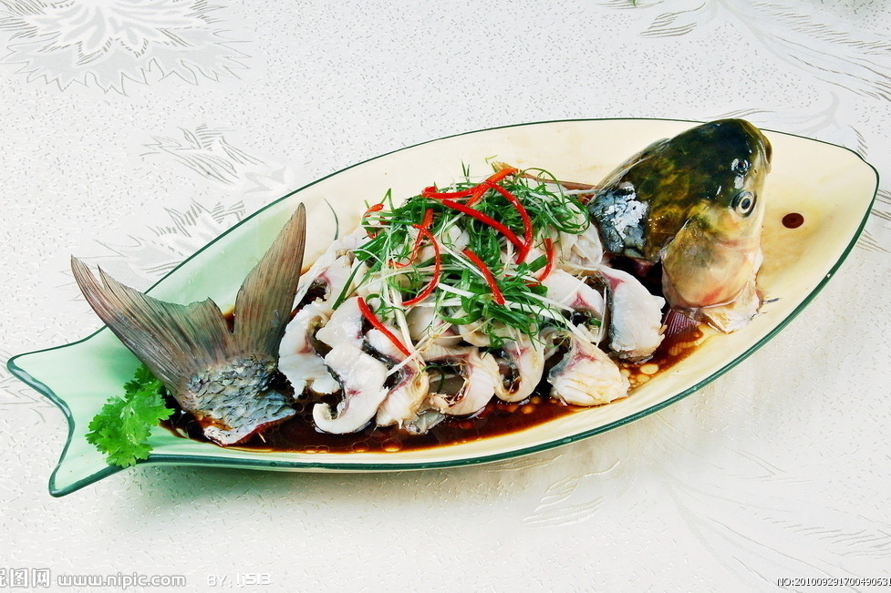 蔥油草魚 蔥油草魚