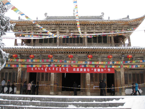 昭蘇喇嘛教建築：聖佑廟