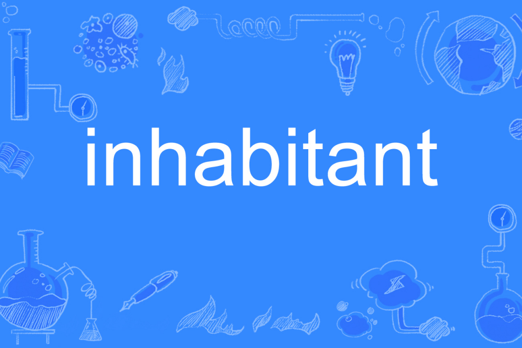 inhabitant inhabitant