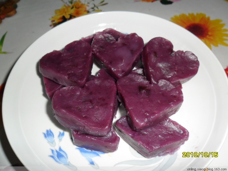 紫心紅薯絲絲餅