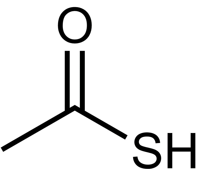 硫代乙酸結構式