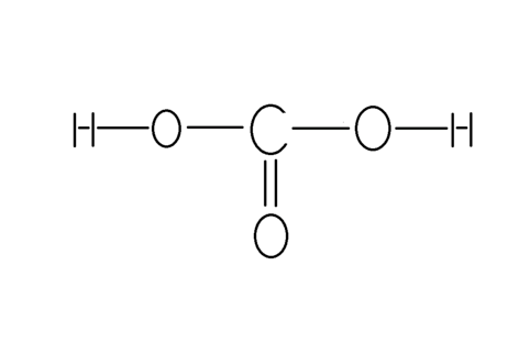 碳酸結構式