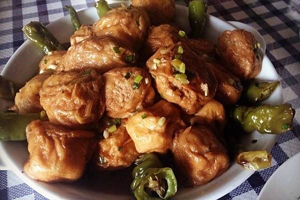 麵筋泡塞肉