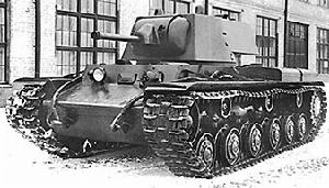 蘇軍 KV-1 重型坦克