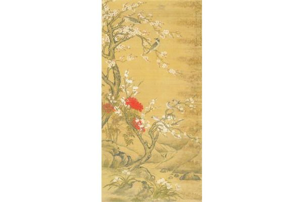 花鳥圖(清代馬逸創作的繪畫) 花鳥圖(清代馬逸創作的繪畫)
