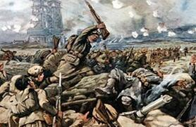 “列日戰役”戰場示意圖
