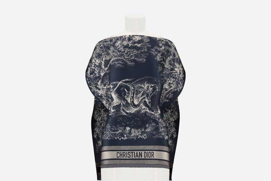 Dior 印花披風 Dior 印花披風