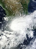 颶風馬蒂 衛星雲圖