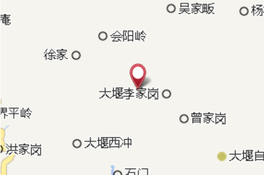 堰兒坪 堰兒坪
