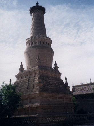 六壩圓通寺塔