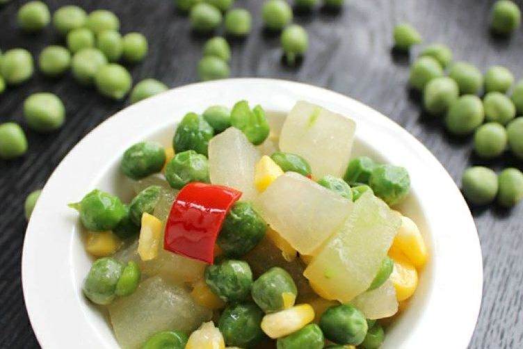 豌豆炒冬瓜 豌豆炒冬瓜