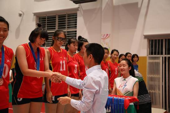 中學組北京女排獲得季軍