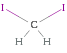 二碘甲烷 分子結構