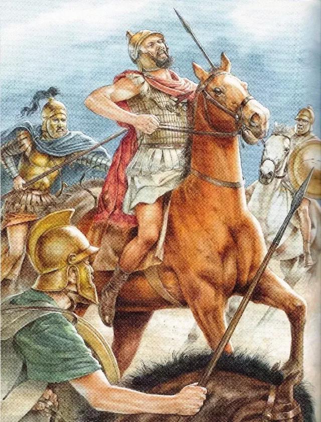 擊潰馬卡比人的塞琉古騎兵