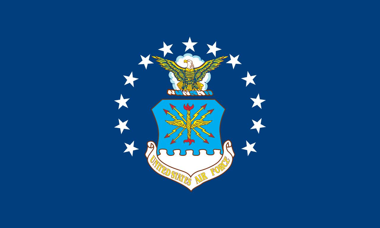 美國空軍軍旗（室外）