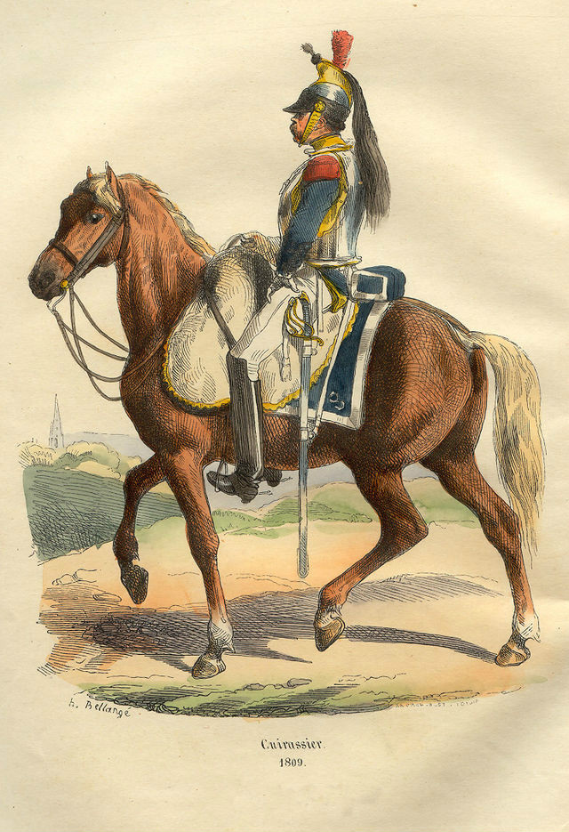 1809年法國胸甲騎兵