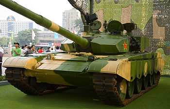 中國99式改主戰坦克