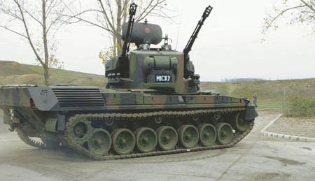 獵豹35毫米雙管自行高射炮