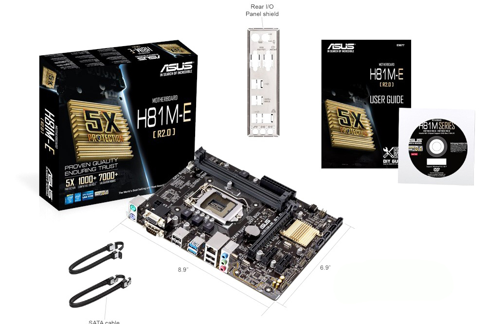 華碩H81M-E R2.0 華碩H81M-E R2.0