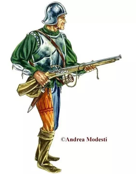威尼斯軍隊中的僱傭火槍手