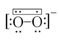 超氧根離子的路易斯結構式