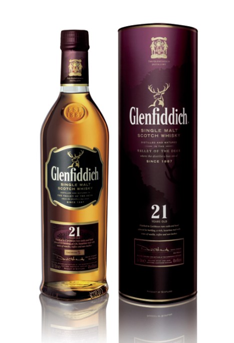 格蘭菲迪21年單一純麥蘇格蘭威士忌