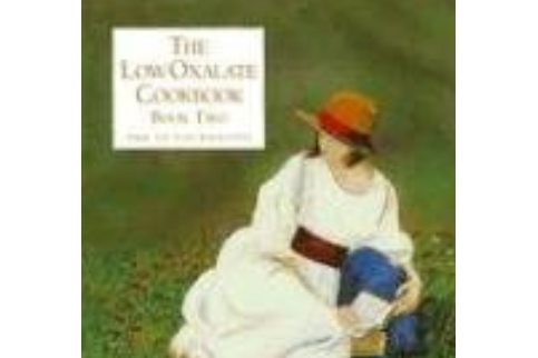 The Low Oxalate Cookbook The Low Oxalate Cookbook